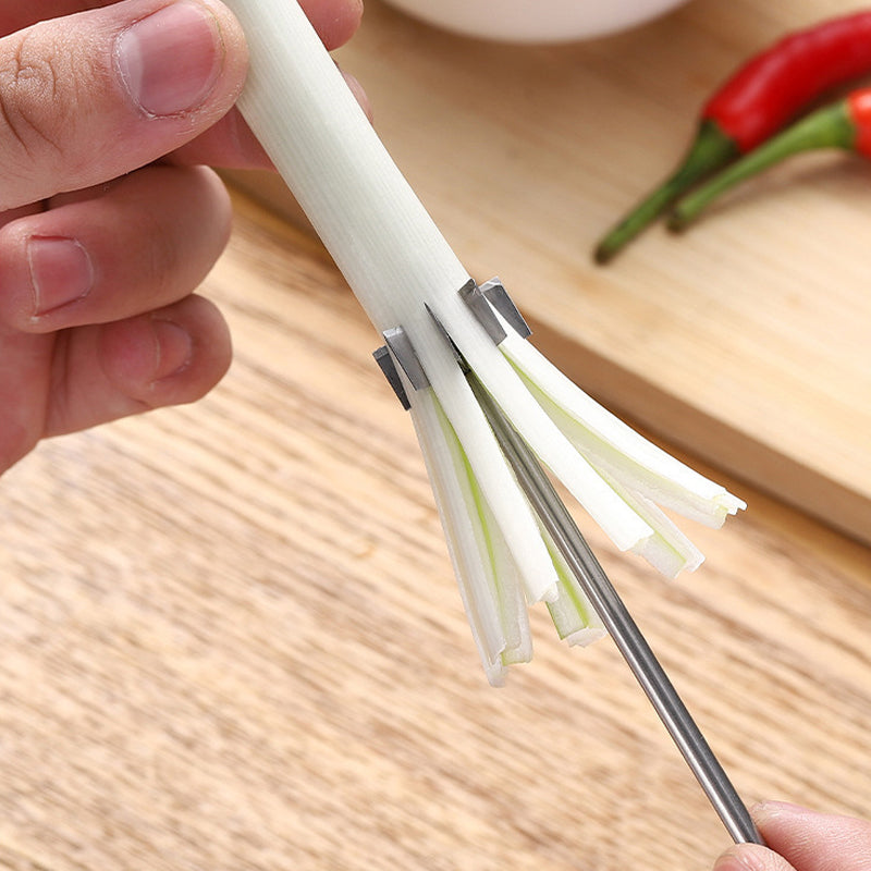 Stainless Steel Plum Blossom Onion Cutter | Bowlift