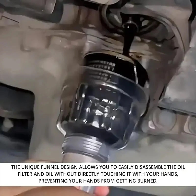 BowLift | Oil Filter Removal Oil Funnels for Automotive Use