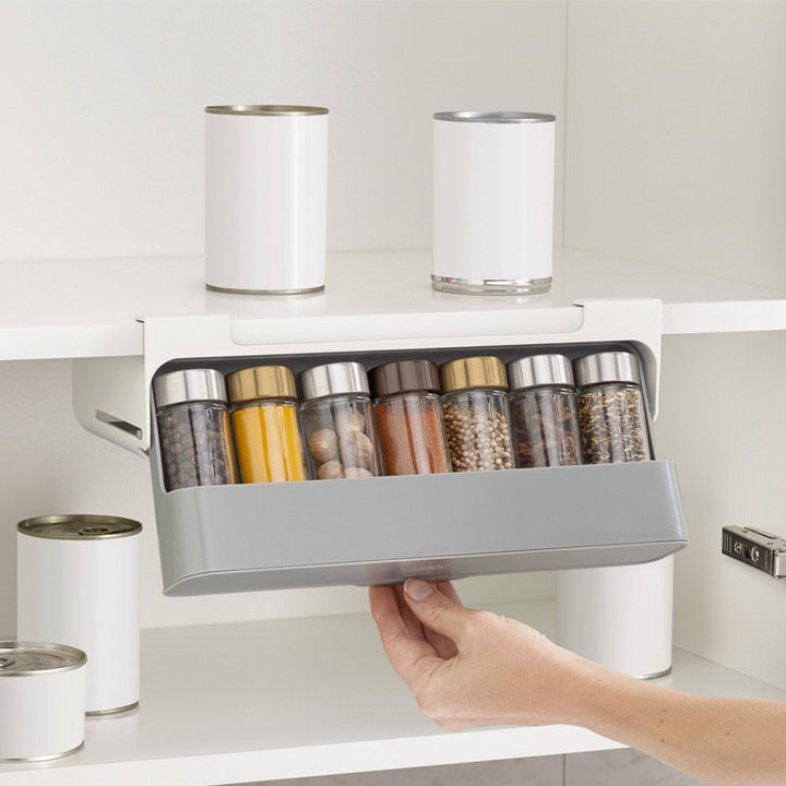 BowLift | Slim Wall Herb Rack - Organize and Beautify Your Kitchen