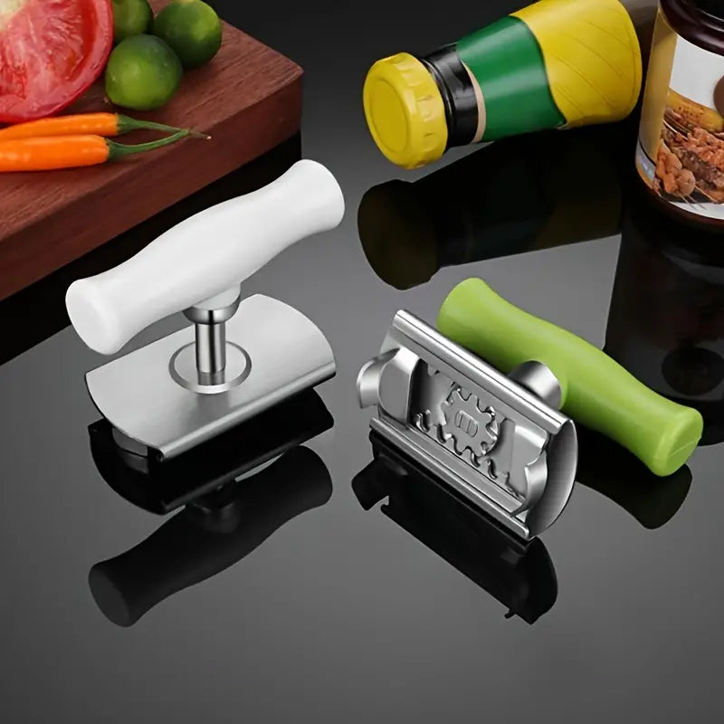Size-adjustable can opener made of stainless steel | Bowlift