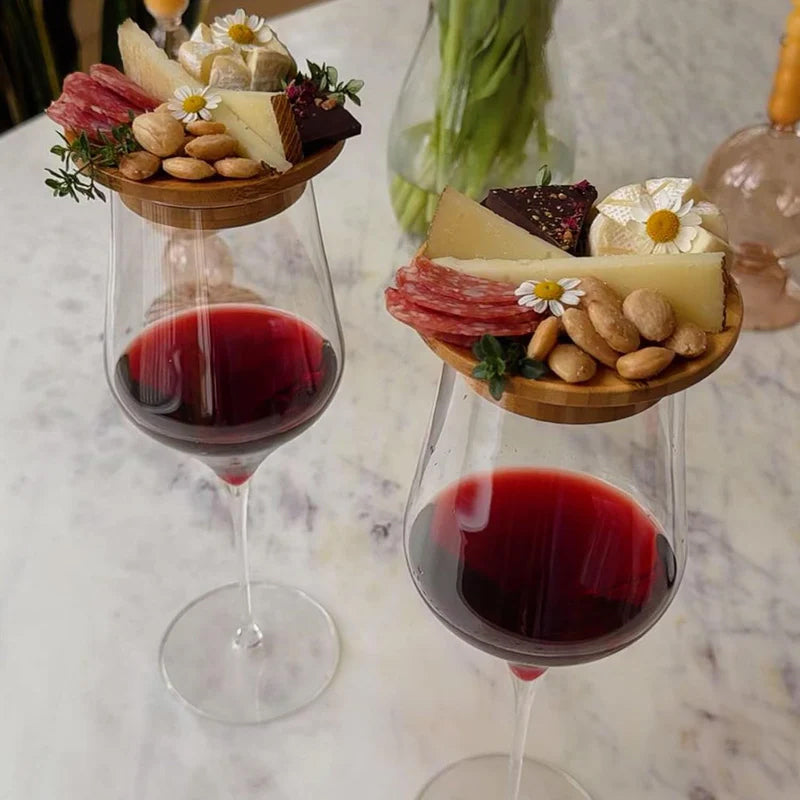 Wine glass for sausage platter | Bowlift