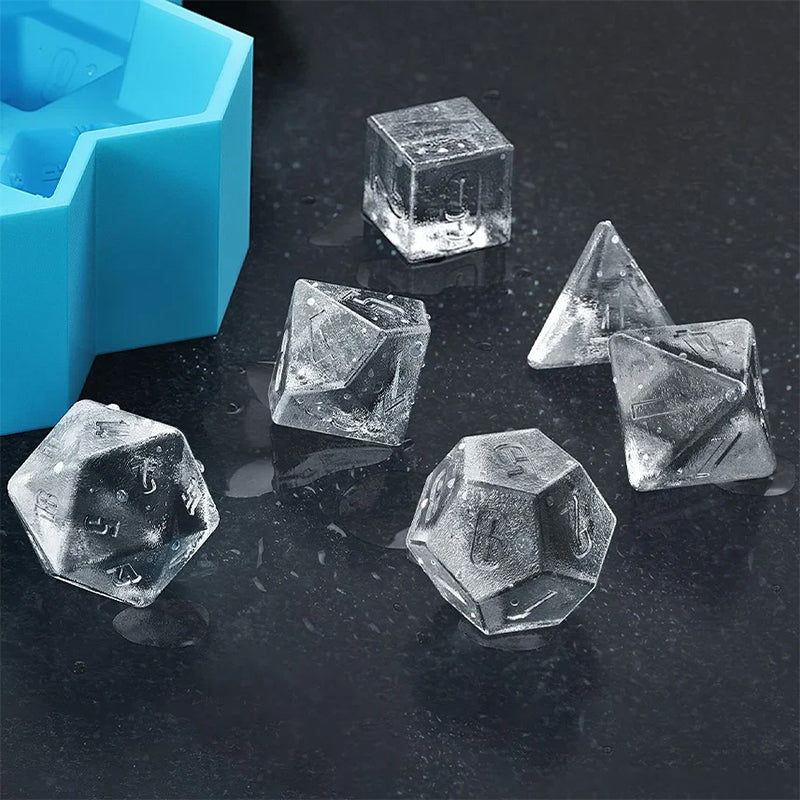 Dice Shape Ice Cube Tray | Bowlift