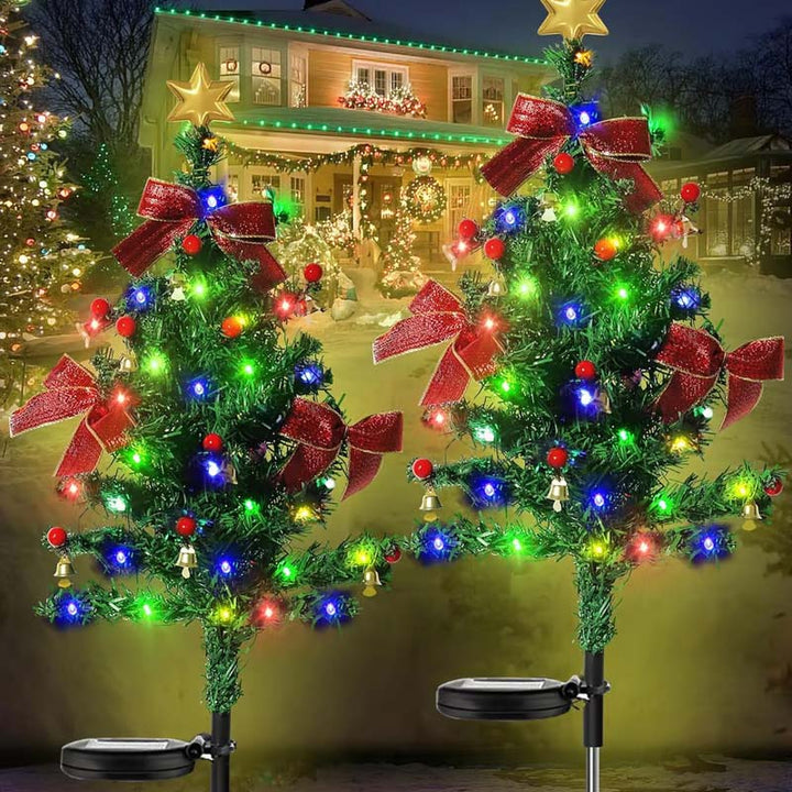 BowLift | Solar Christmas Trees Lights