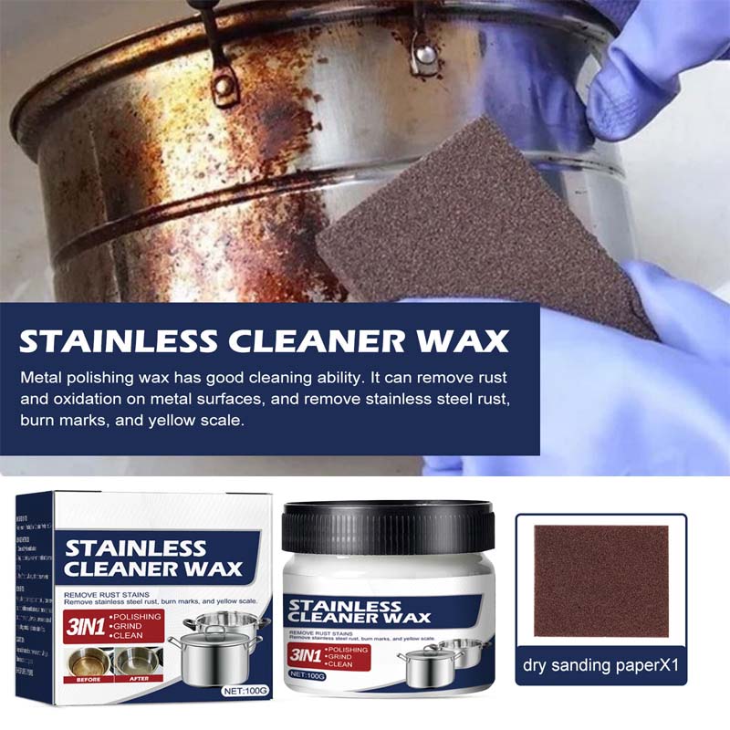 Magical stainless steel cleaning paste | Bowlift