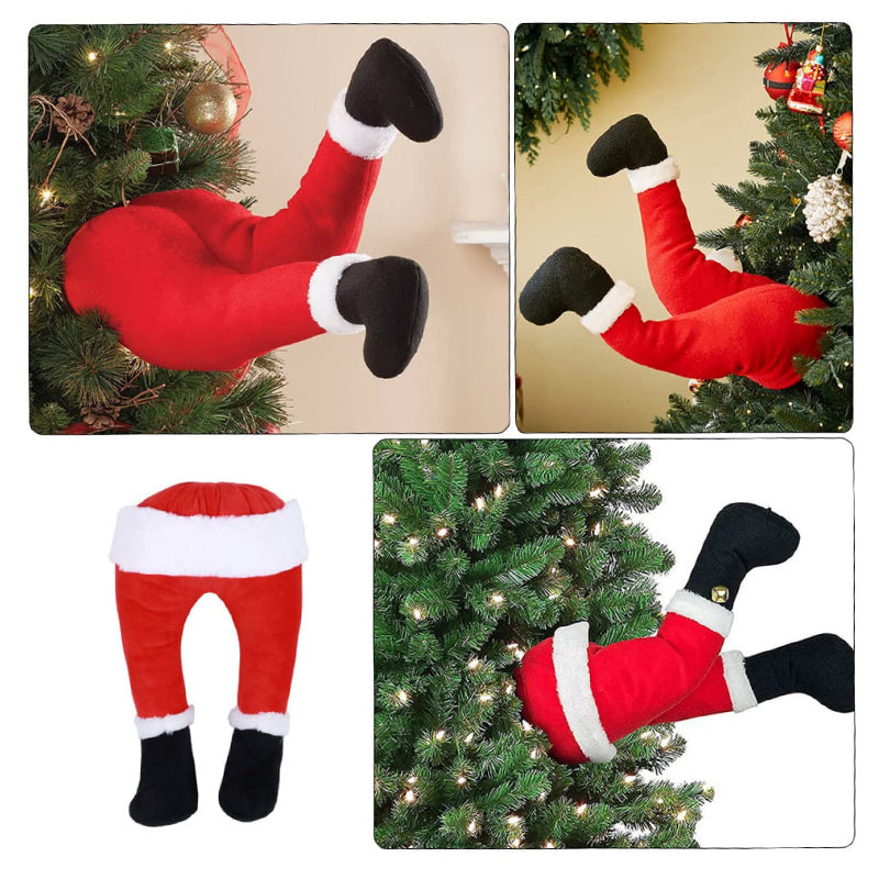 BowLift | Christmas Santa Legs Decoration