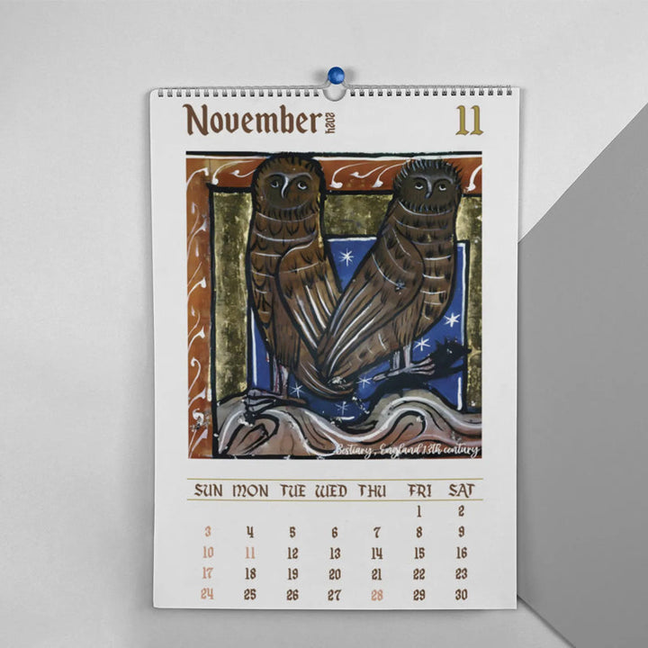 BowLift | Medieval Owl Calendar