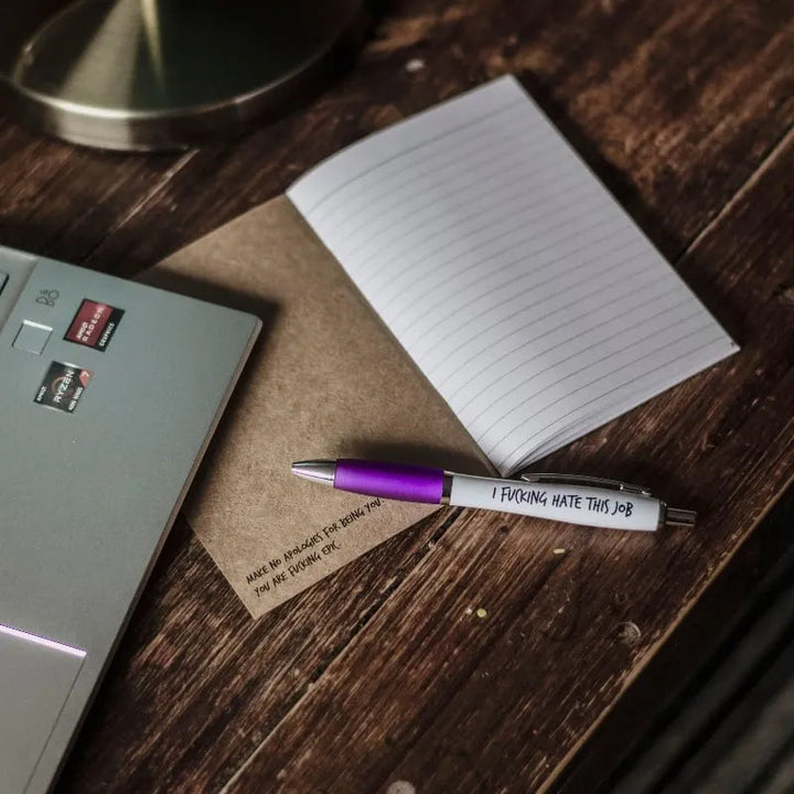BowLift | Schimpf Notebook & Pen Set🤣