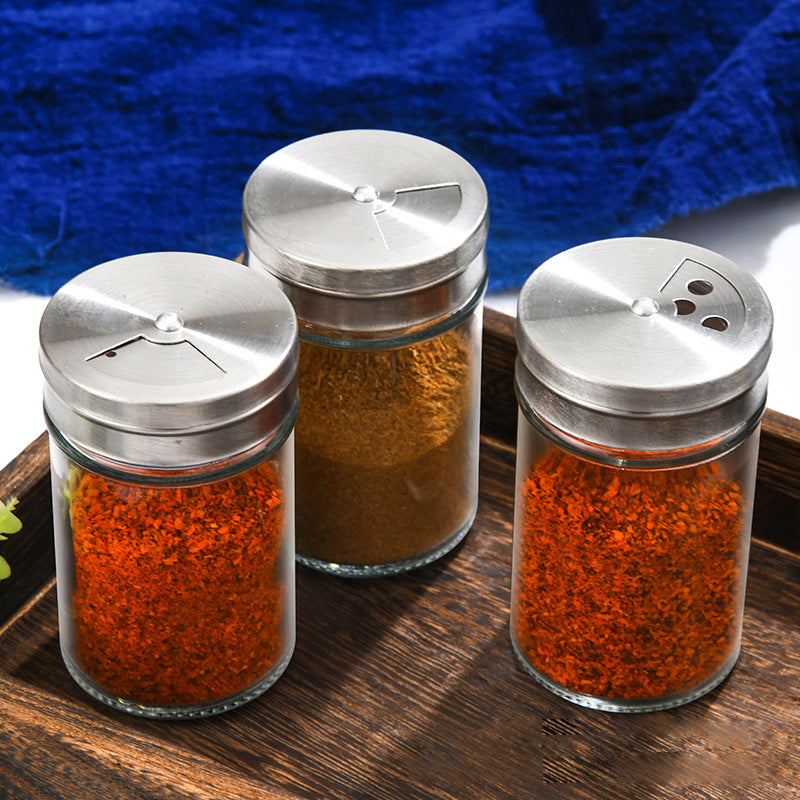 BowLift | Glass Spice Jars Set
