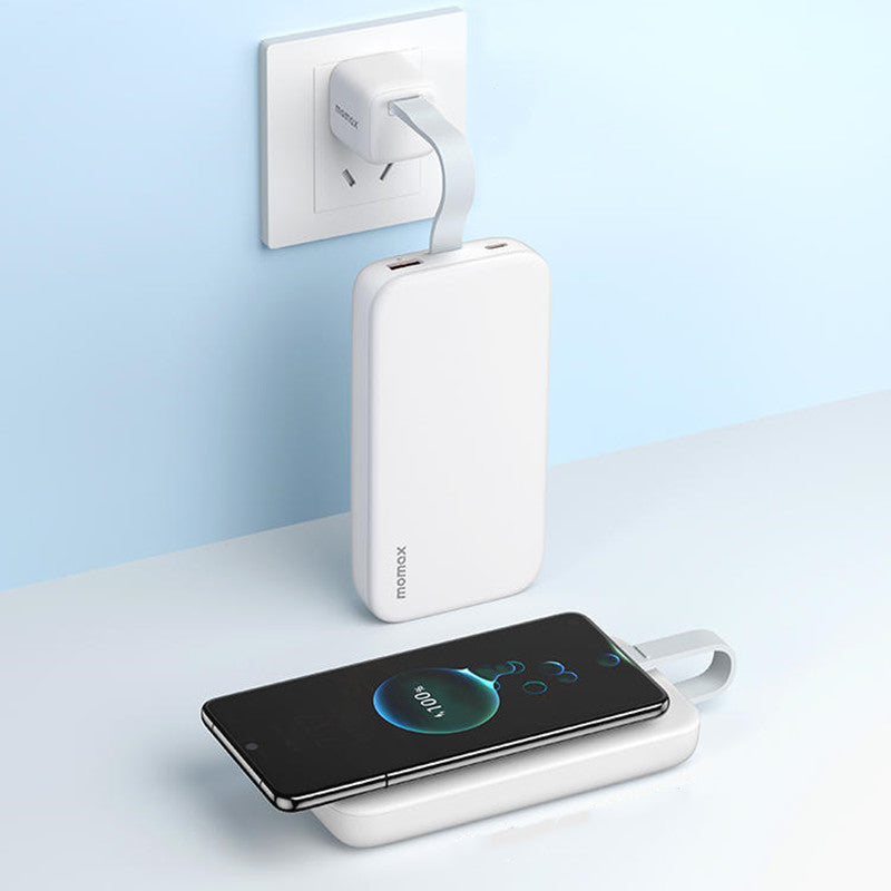 BowLift | Built-In Cable Dual Port Fast Charging Power Bank