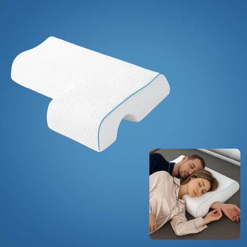 Arm‑Hole Comfort – Orthopaedic Neck Support – Pain Relief – Deeper, Restful Sleep Bowlift
