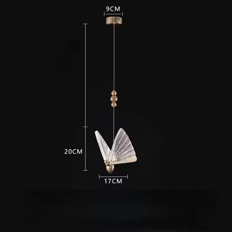 BowLift | Modern Creative LED Pendant Lamp with Decorative Butterfly Design