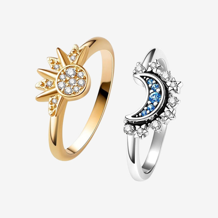 BowLift | Set of Rings with Cosmic Motif
