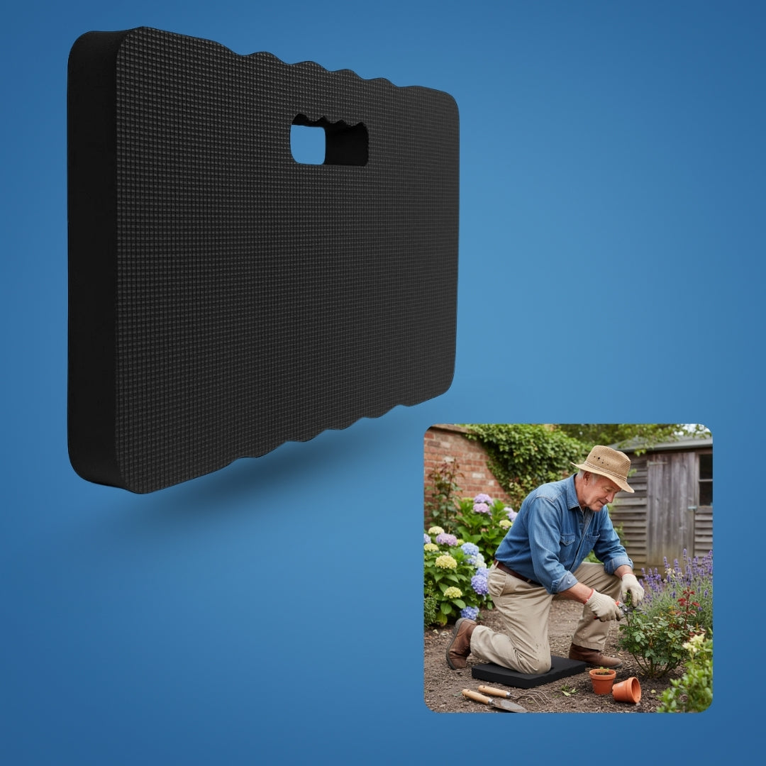 Knee Pain Relief – Thick Foam Support – Protects Joints – All-Day Comfort for Gardening, DIY & Cleaning Bowlift