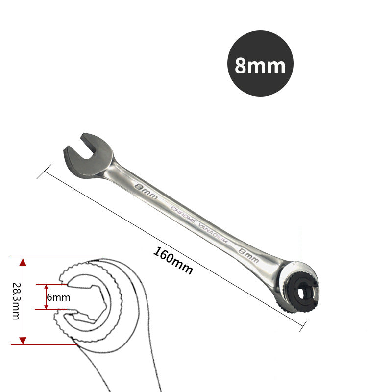 Ratcheting wrench | Bowlift
