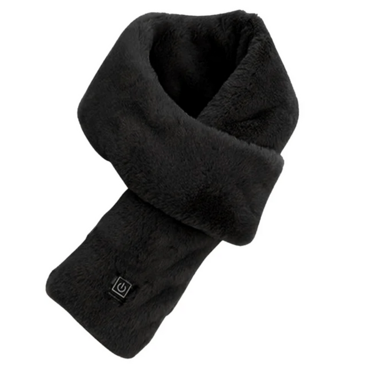 USB-Heated Faux Fur Scarf Bowlift