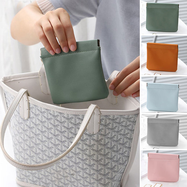 BowLift | PU Leather Pocket Cosmetic Bag
