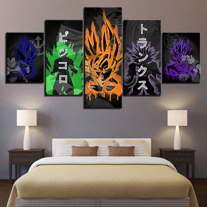 Dragon Ball Z Art - Canvas Wall Art Painting | Bowlift