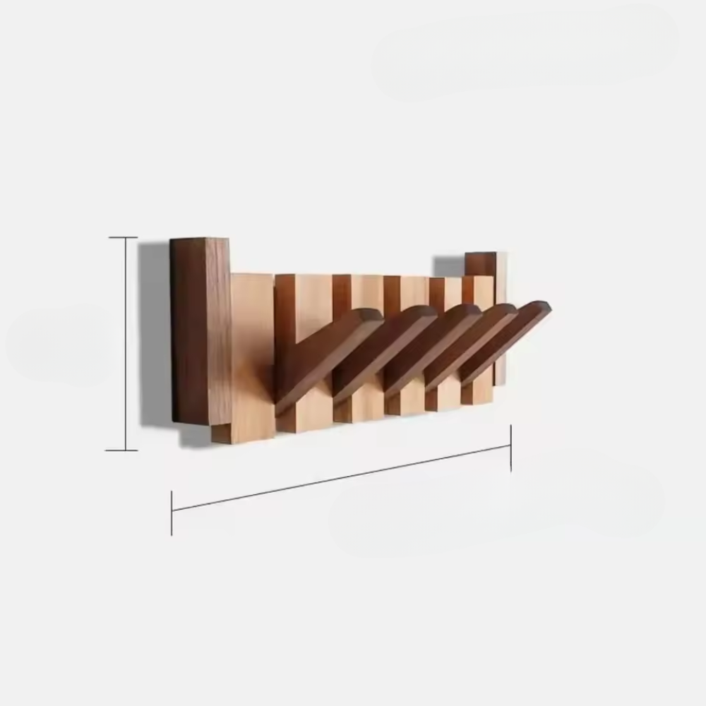 BowLift | Wooden Coat Hook in Piano Key Design for the Hall