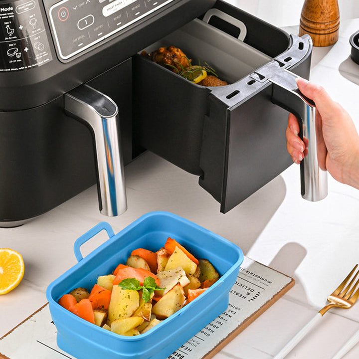 BowLift | Foldable Air Fryer Silicone Baking Tray