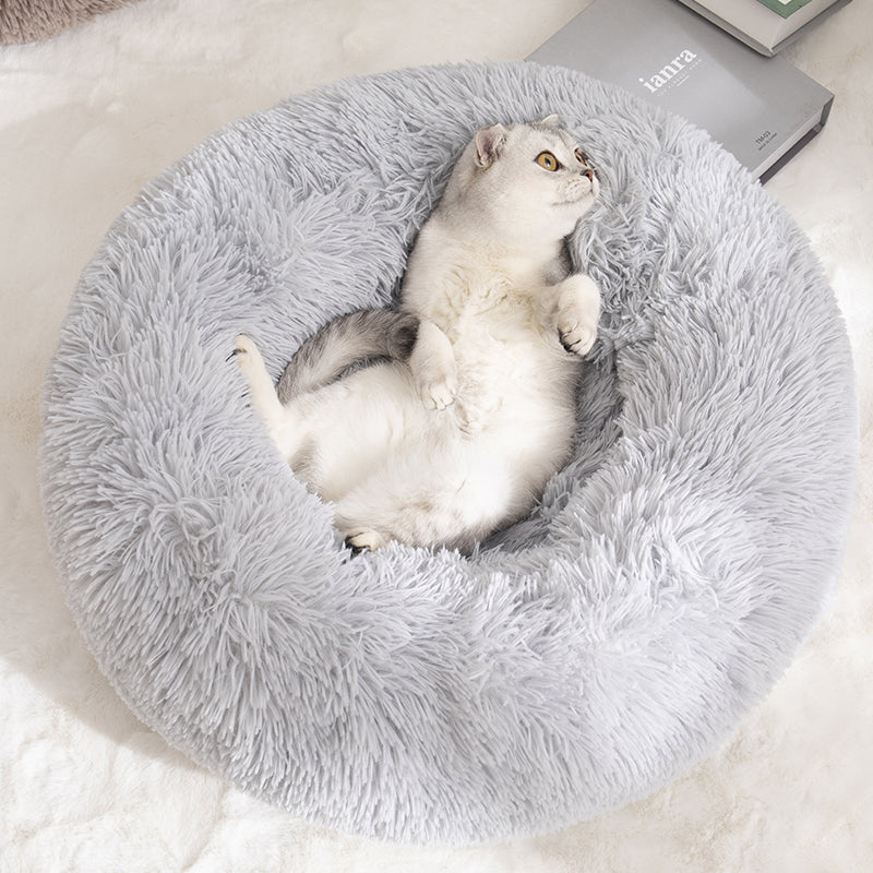 Cozy Cloud Cat Bed Bowlift