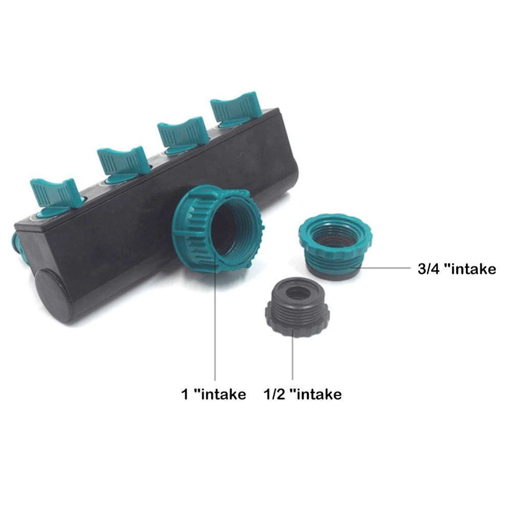 BowLift | way garden hose distributor - Adjustable tap adapter
