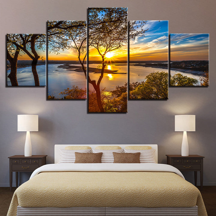 Calming Nature - Canvas Wall Art Painting | Bowlift