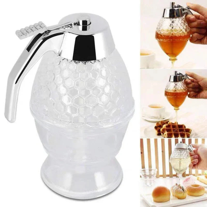 BowLift | Stylish Honey Dispenser with Drip-Free Technology – Precise Dispensing without Spillage
