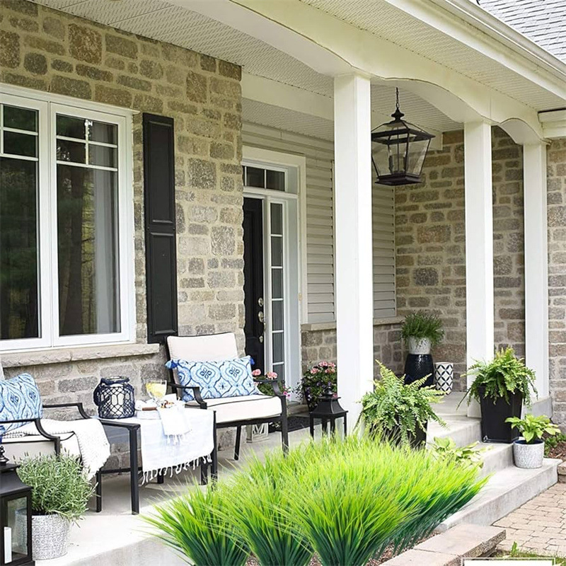 BowLift | Artificial Wheat Grass Plant Made of Plastic – Decorative Grass for Garden, Home and Outdoor Area