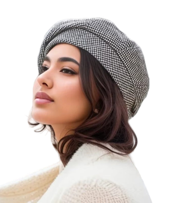 BowLift | Women’s Elegant Cap | Parisian Chic Style | Breathable Soft Fabric | One Size