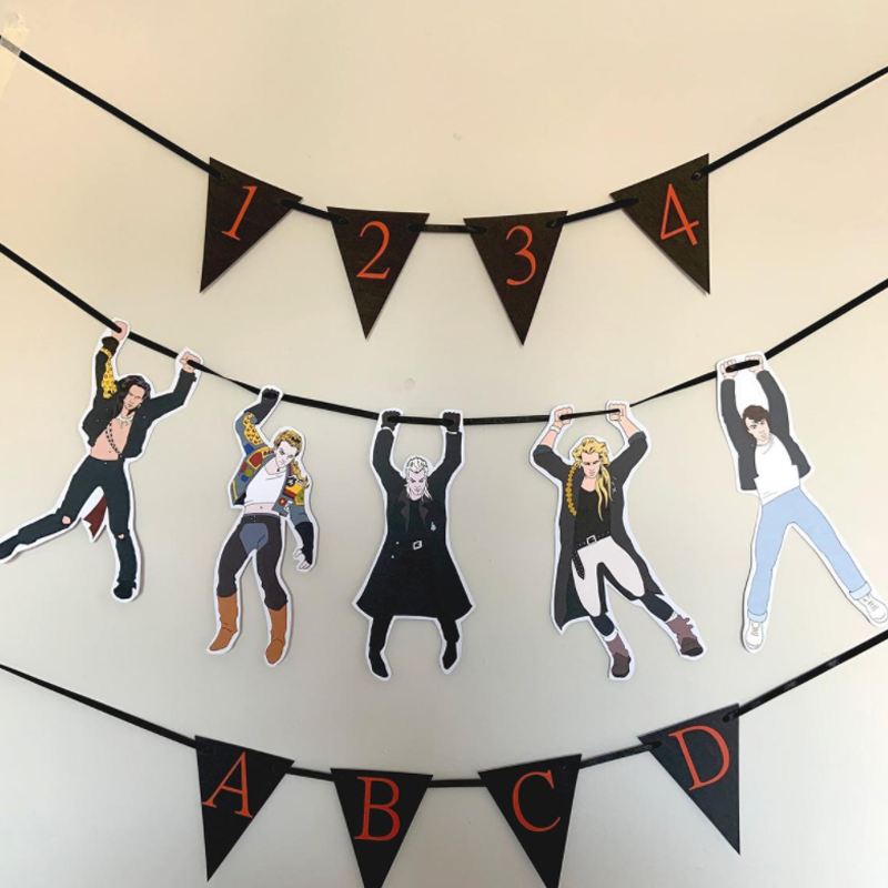 BowLift | Halloween Santa Carla Vampire Garland Horror Decoration