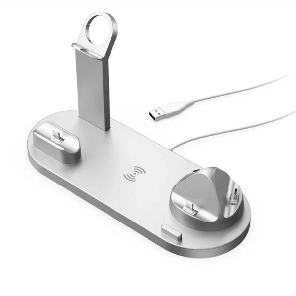 BowLift | 7-in-1 Wireless Charging Station with MagSafe & CryoBoost – Fast & Efficient Charging for iPhone, Apple Watch, and More