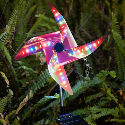 BowLift | Waterproof Solar Garden Windmill Light