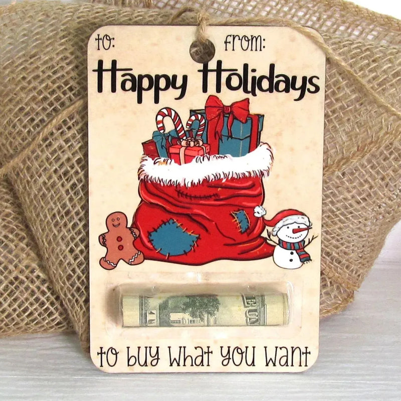 BowLift | Santa Christmas money holder