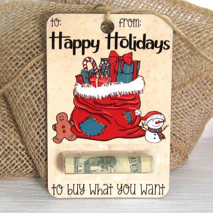 BowLift | Santa Christmas money holder