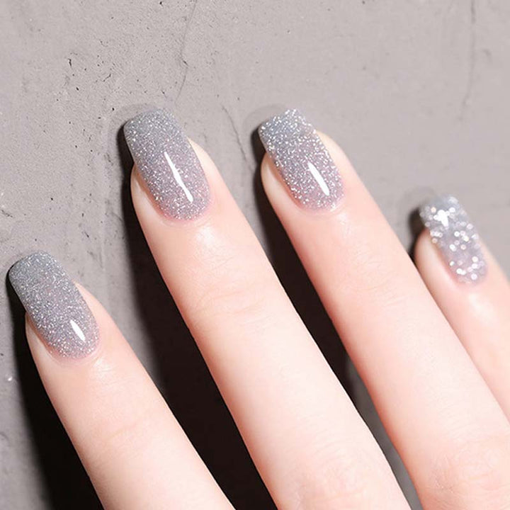 High density glitter nail gel polish | Bowlift