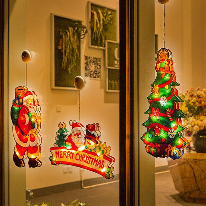 BowLift | Christmas Light Suction Cup Window Decoration Outdoor Holiday Ambient String Lights