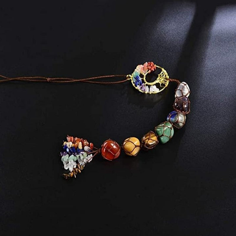 BowLift | 7 Chakra Stone Healing Crystal Tree of Life Decoration