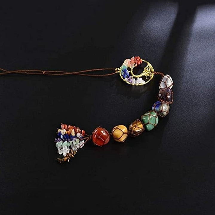 BowLift | 7 Chakra Stone Healing Crystal Tree of Life Decoration