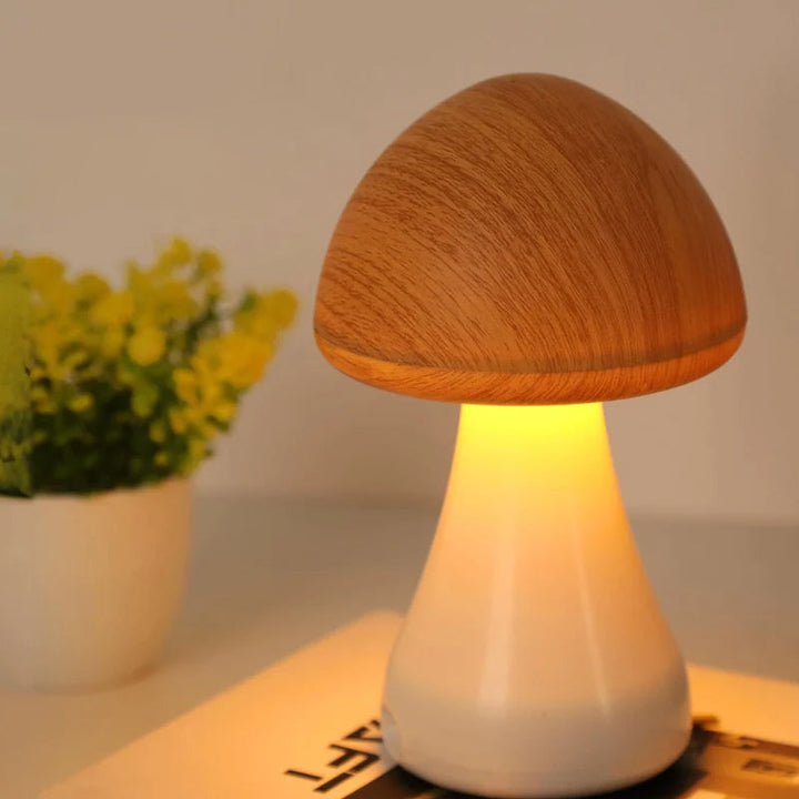 BowLift | LED rechargeable touch mushroom desk lamp