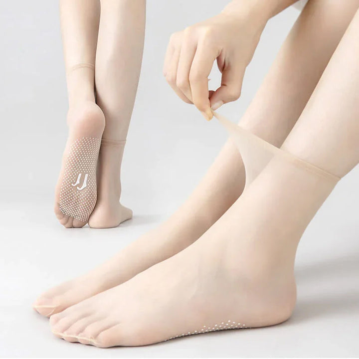 BowLift | Invisible, non-slip crystal silk socks