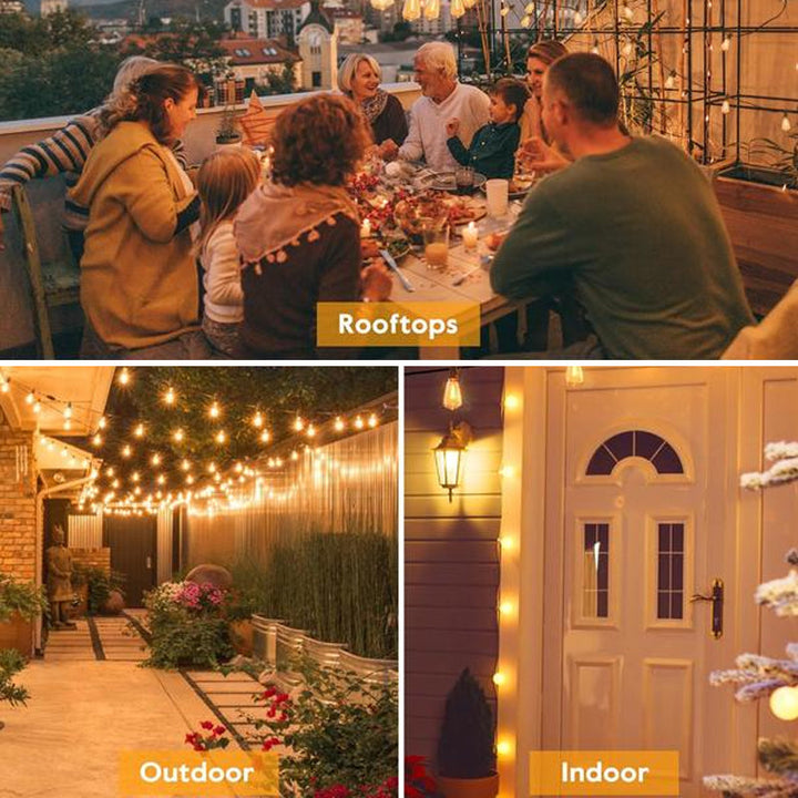 BowLift | LED Outdoor String Lights