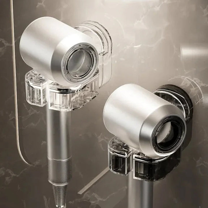 BowLift | Rotating Hair Dryer Holder Without Drilling