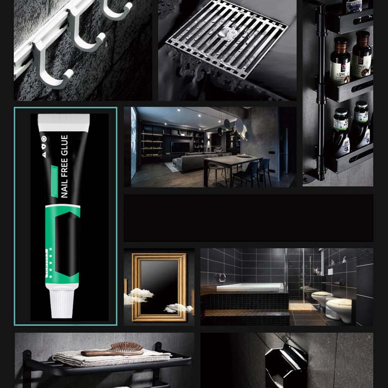 BowLift | Strong adhesion waterproof nail-free adhesive