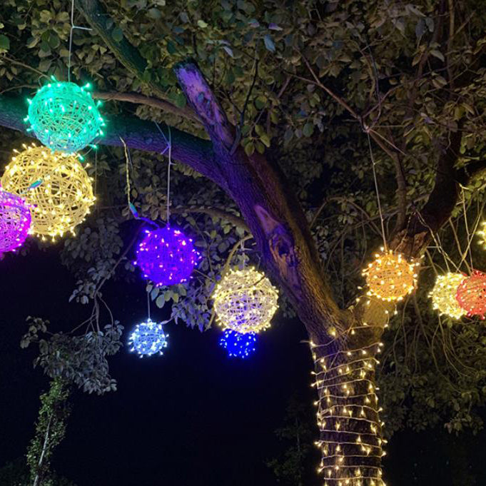 BowLift | Tangled Ball LED Outdoor Waterproof Decorative Garden Hanging Light