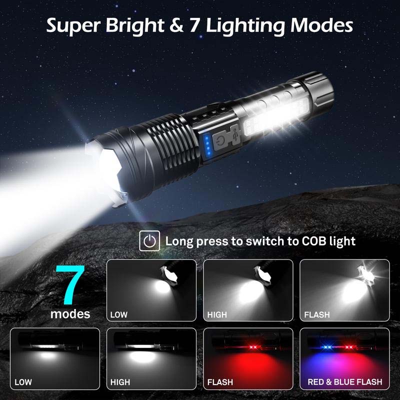 BowLift | Long-range White Laser Ultra-bright Flashlight
