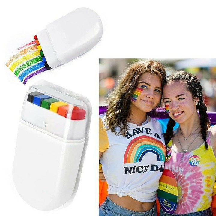 BowLift | Rainbow Face and Body Paint