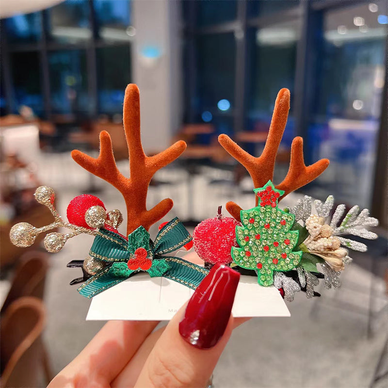 BowLift | Reindeer Antlers Xmas Hair Clip