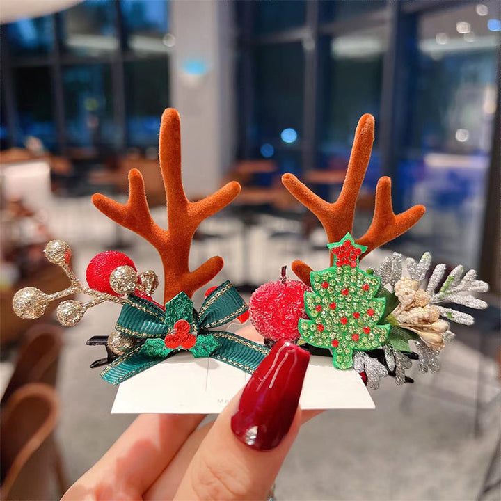 BowLift | Reindeer Antlers Xmas Hair Clip