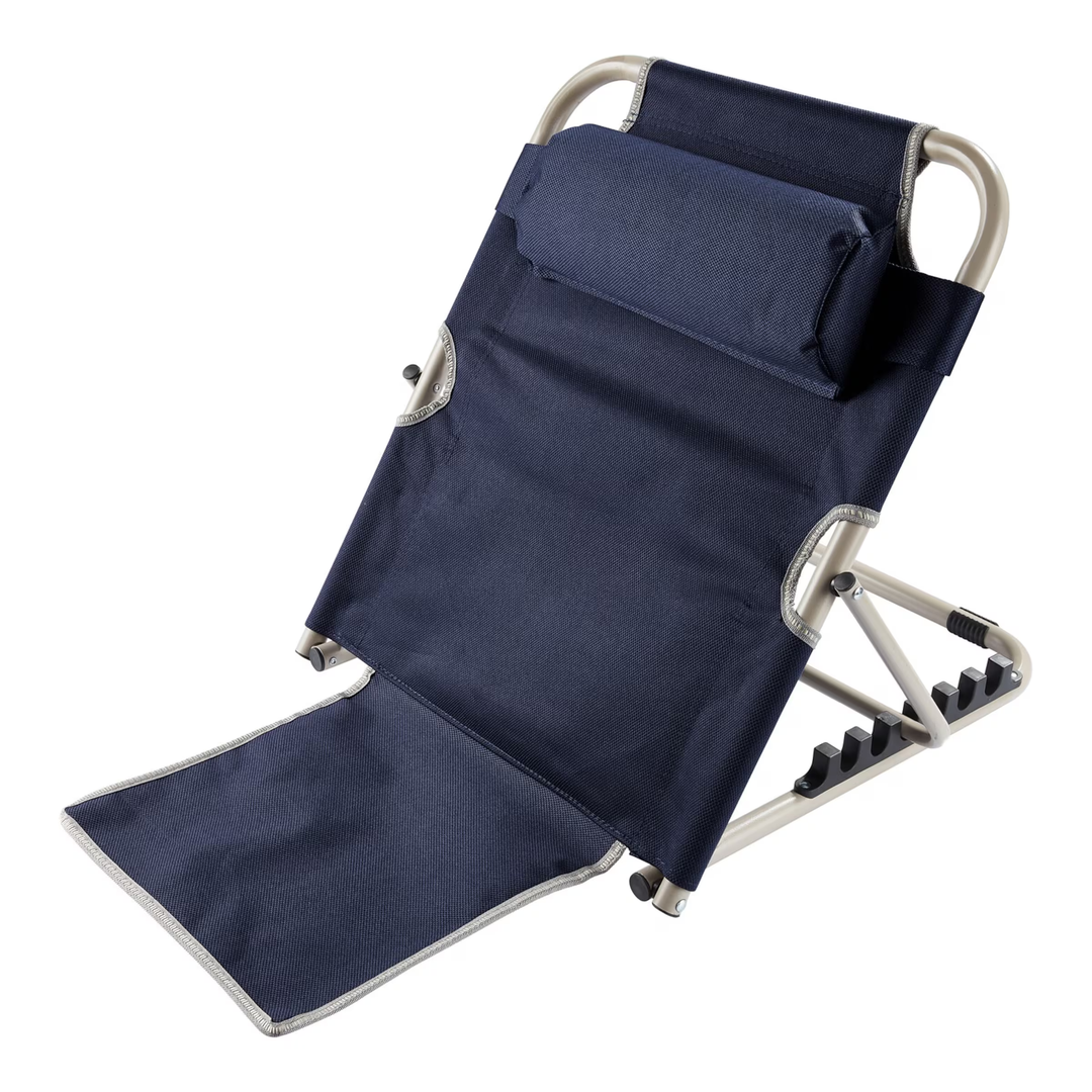 BowLift | LumbarLux Adjustable Backrest – Customisable Comfortable Lumbar Support with Head Cushion