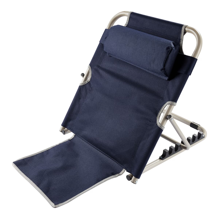 BowLift | LumbarLux Adjustable Backrest – Customisable Comfortable Lumbar Support with Head Cushion